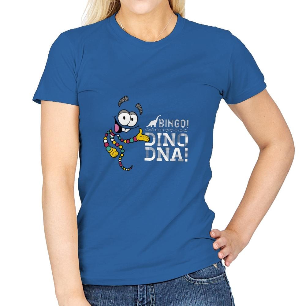 Jurassic Bingo! - Best Seller - Womens T-Shirts RIPT Apparel Small / Royal