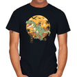 Jurassic Catana T-Rex - Mens T-Shirts RIPT Apparel Small / Black