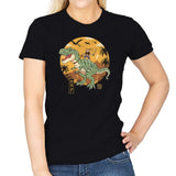 Jurassic Catana T-Rex - Womens T-Shirts RIPT Apparel Small / Black