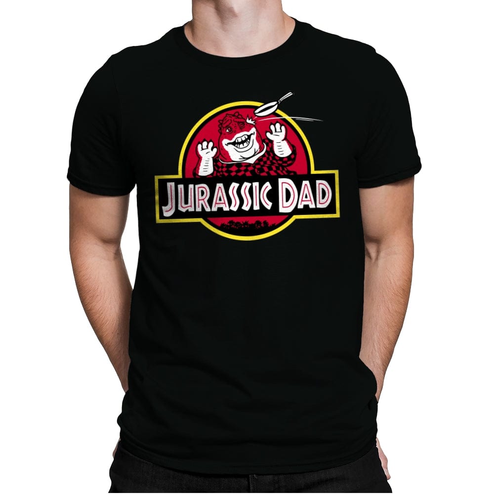 Jurassic Dad! - Mens Premium T-Shirts RIPT Apparel Small / Black