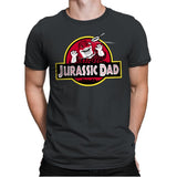Jurassic Dad! - Mens Premium T-Shirts RIPT Apparel Small / Heavy Metal