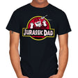 Jurassic Dad! - Mens T-Shirts RIPT Apparel Small / Black