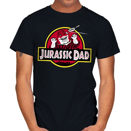 Jurassic Dad! - Mens T-Shirts RIPT Apparel Small / Black