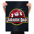Jurassic Dad! - Prints Posters RIPT Apparel 18x24 / Black