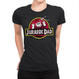 Jurassic Dad! - Womens Premium T-Shirts RIPT Apparel Small / Black