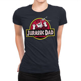 Jurassic Dad! - Womens Premium T-Shirts RIPT Apparel Small / Midnight Navy