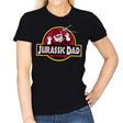 Jurassic Dad! - Womens T-Shirts RIPT Apparel Small / Black