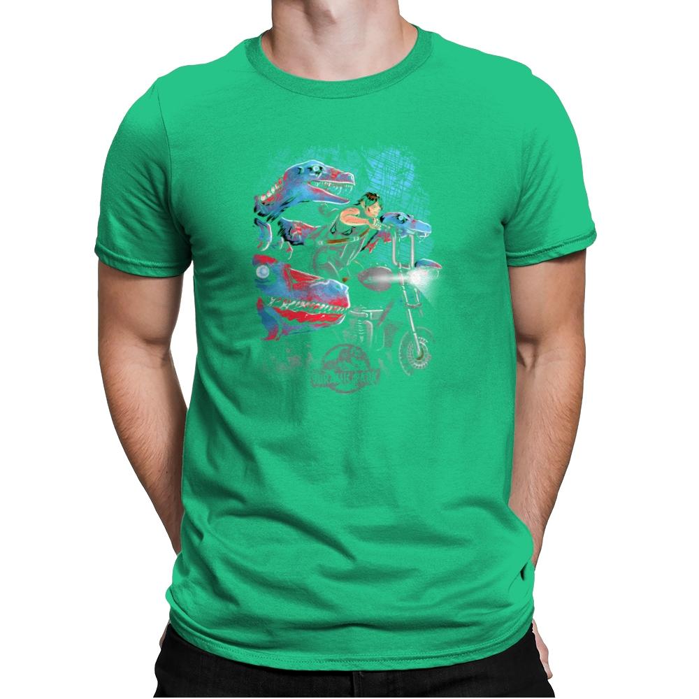 Jurassic Dead Exclusive - Mens Premium T-Shirts RIPT Apparel Small / Kelly Green