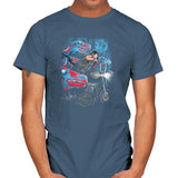 Jurassic Dead Exclusive - Mens T-Shirts RIPT Apparel Small / Indigo Blue