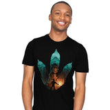 Jurassic Footprint - Mens T-Shirts RIPT Apparel