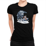 Jurassic Hoth - 80s Blaarg - Womens Premium T-Shirts RIPT Apparel Small / Natural