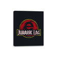 Jurassic Lag - Canvas Wraps Canvas Wraps RIPT Apparel 8x10 / Black