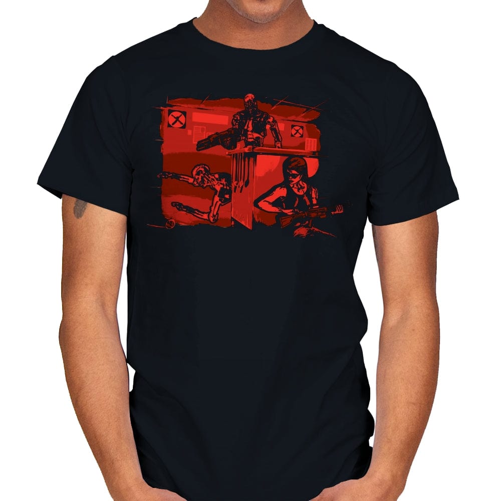 Jurassic Machines - Mens T-Shirts RIPT Apparel Small / Black