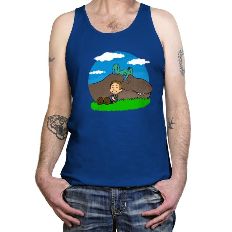 Jurassic Peanuts - Tanktop Tanktop RIPT Apparel
