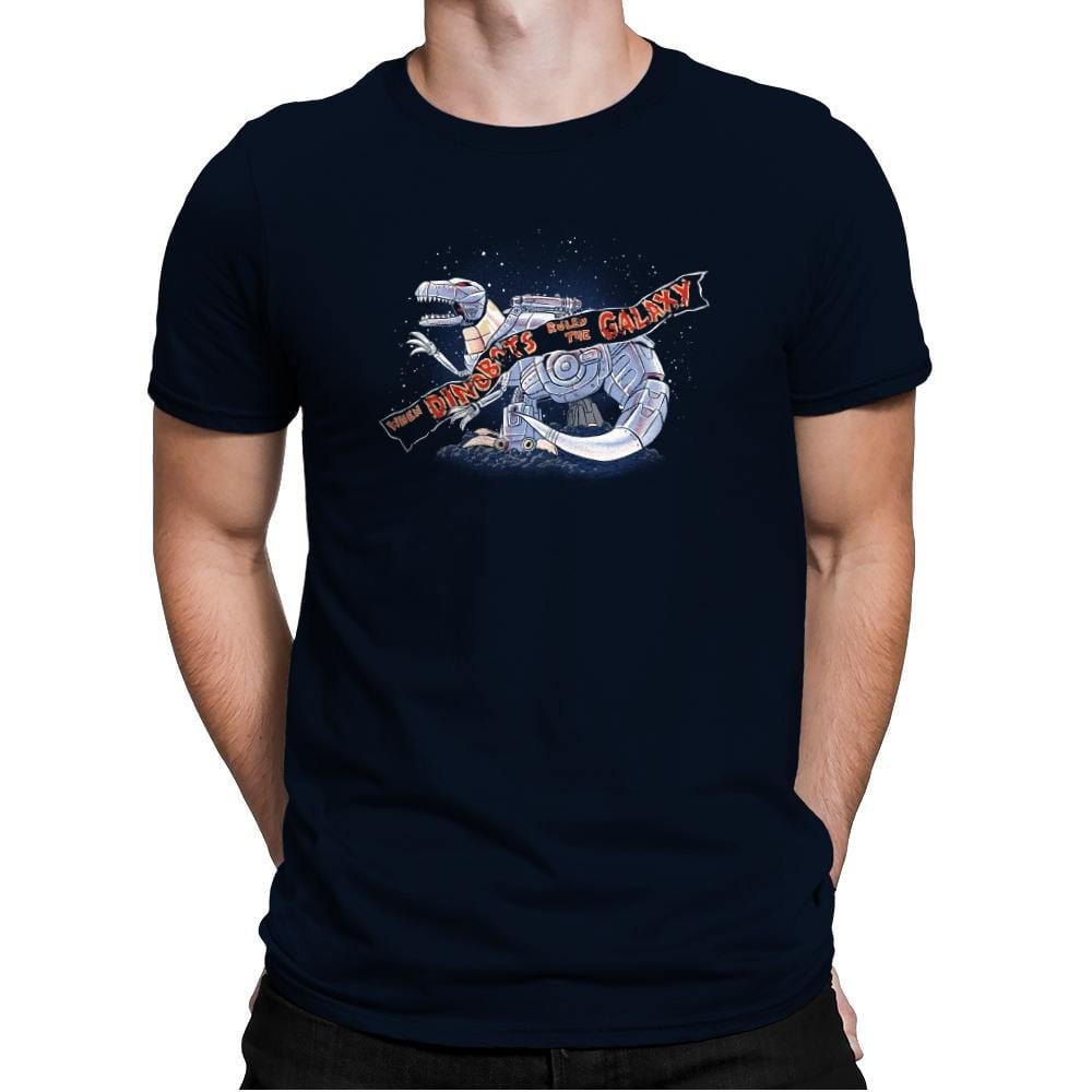 Jurassic Spark Exclusive - Mens Premium T-Shirts RIPT Apparel Small / Midnight Navy