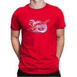 Jurassic Spark Exclusive - Mens Premium T-Shirts RIPT Apparel Small / Red