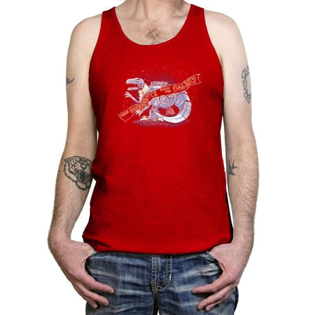 Jurassic Spark Exclusive - Tanktop Tanktop RIPT Apparel X-Small / Red