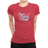 Jurassic Spark Exclusive - Womens Premium T-Shirts RIPT Apparel Small / Red