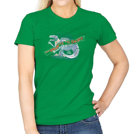 Jurassic Spark Exclusive - Womens T-Shirts RIPT Apparel Small / Irish Green