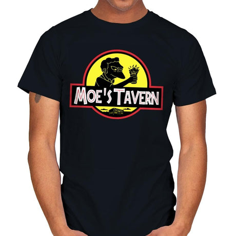 Jurassic Tavern - Mens T-Shirts RIPT Apparel Small / Black