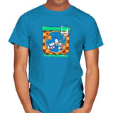 Just a Hog in a Cage Exclusive - Mens T-Shirts RIPT Apparel Small / Sapphire