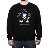 Just a Poe Boy - Crew Neck Sweatshirt Crew Neck Sweatshirt RIPT Apparel Small / Black