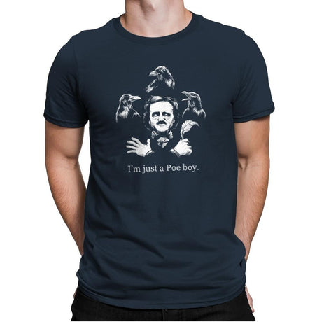 Just a Poe Boy Exclusive - Mens Premium T-Shirts RIPT Apparel Small / Indigo