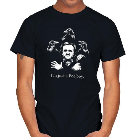 Just a Poe Boy Exclusive - Mens T-Shirts RIPT Apparel Small / Black