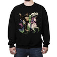 Just Believe - Crew Neck Sweatshirt Crew Neck Sweatshirt RIPT Apparel Small / Black