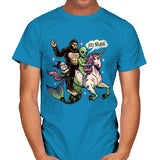Just Believe - Mens T-Shirts RIPT Apparel Small / Sapphire