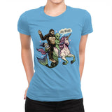 Just Believe - Womens Premium T-Shirts RIPT Apparel Small / Turquoise