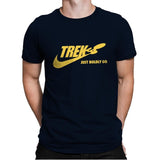 Just Boldly Go - Mens Premium T-Shirts RIPT Apparel Small / Midnight Navy