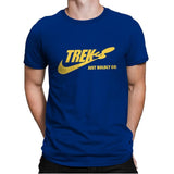 Just Boldly Go - Mens Premium T-Shirts RIPT Apparel Small / Royal