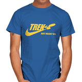 Just Boldly Go - Mens T-Shirts RIPT Apparel Small / Royal