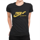 Just Boldly Go - Womens Premium T-Shirts RIPT Apparel Small / Black