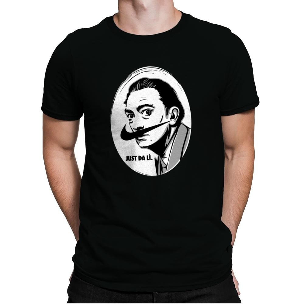 Just Da Li - Mens Premium T-Shirts RIPT Apparel Small / Black