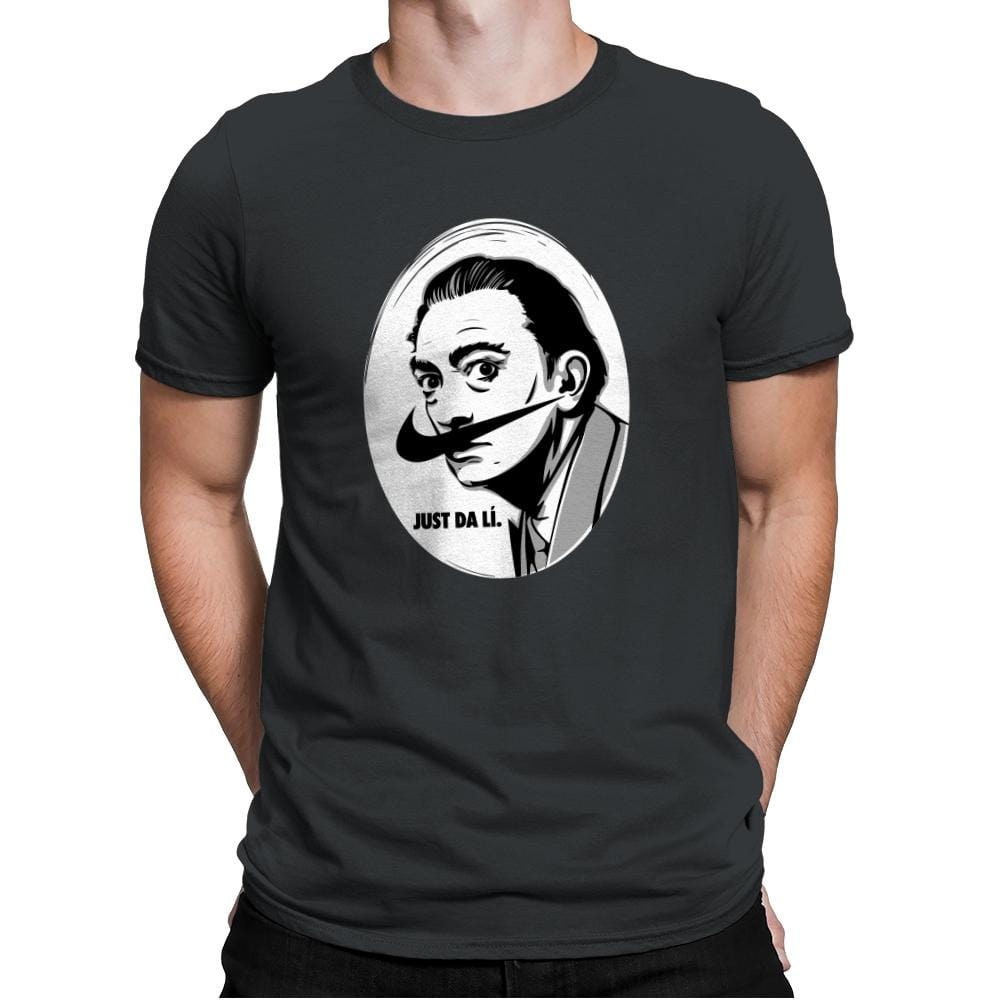 Just Da Li - Mens Premium T-Shirts RIPT Apparel Small / Heavy Metal