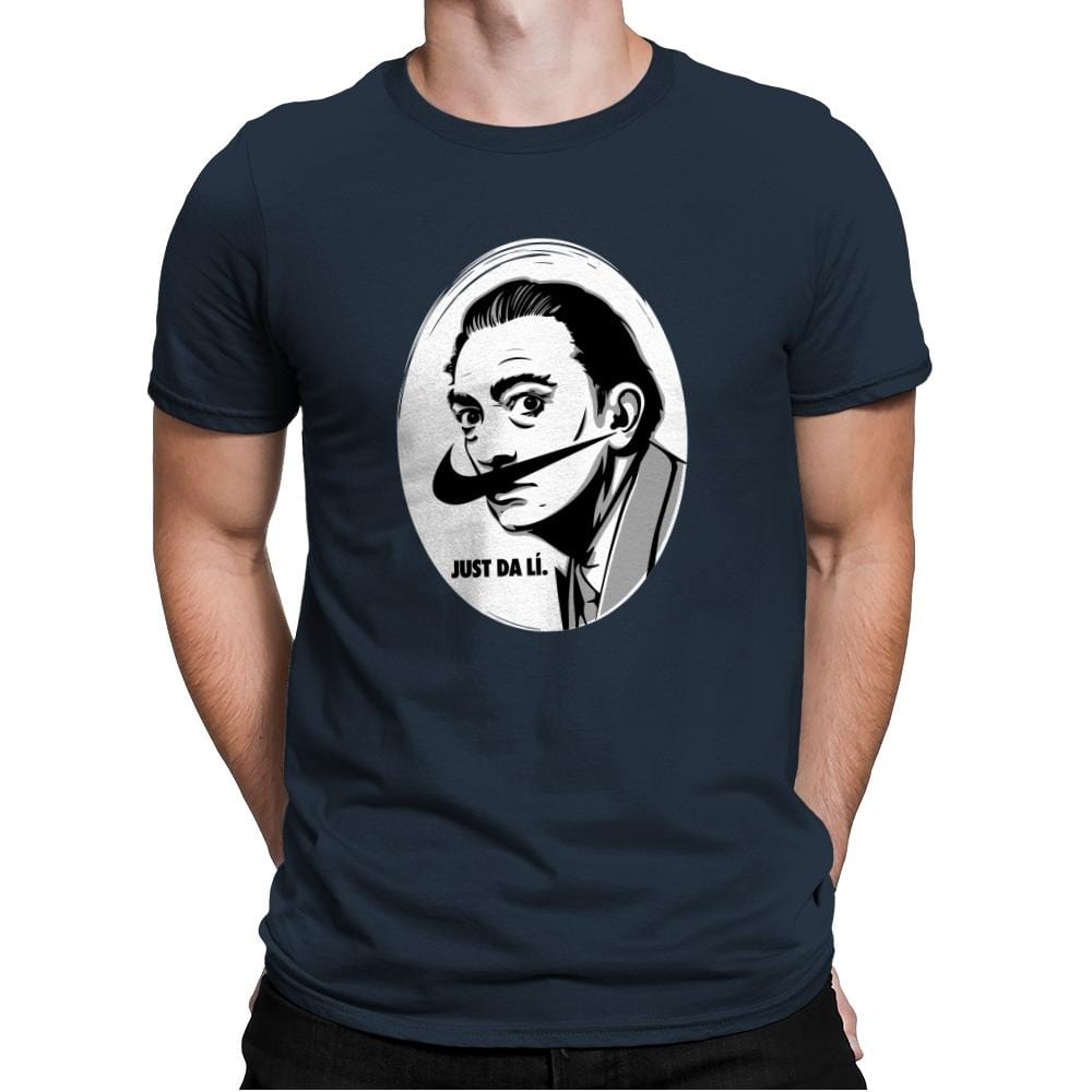 Just Da Li - Mens Premium T-Shirts RIPT Apparel Small / Indigo