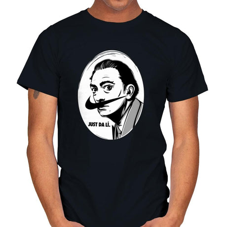 Just Da Li - Mens T-Shirts RIPT Apparel Small / Black