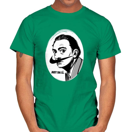 Just Da Li - Mens T-Shirts RIPT Apparel Small / Kelly Green
