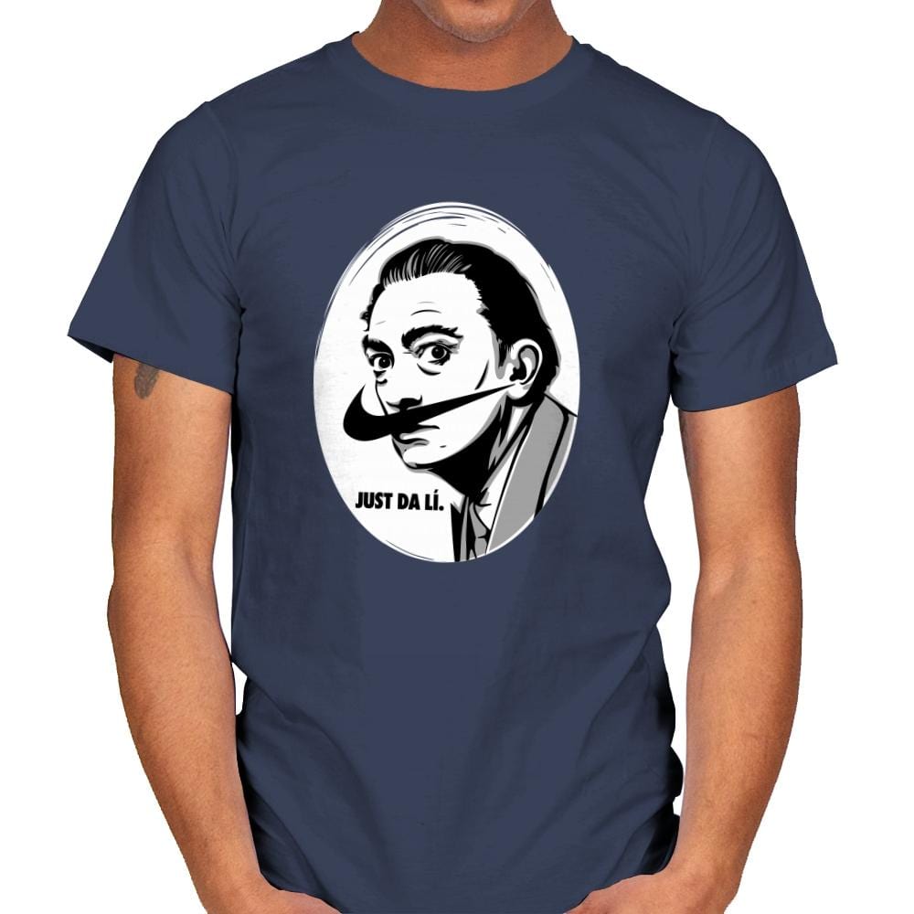Just Da Li - Mens T-Shirts RIPT Apparel Small / Navy