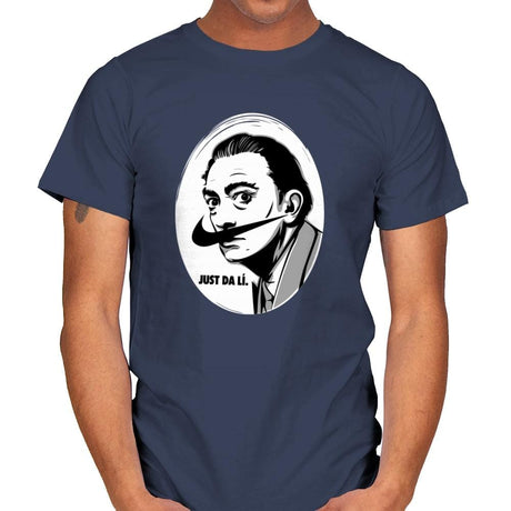Just Da Li - Mens T-Shirts RIPT Apparel Small / Navy
