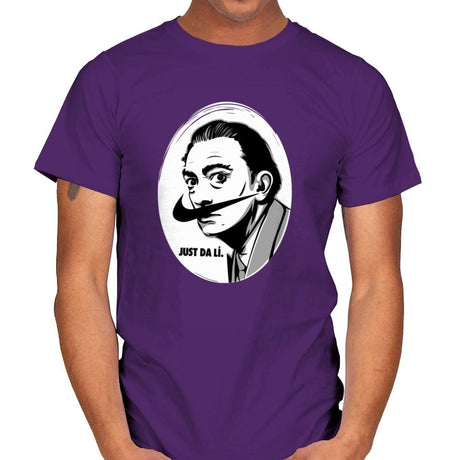 Just Da Li - Mens T-Shirts RIPT Apparel Small / Purple
