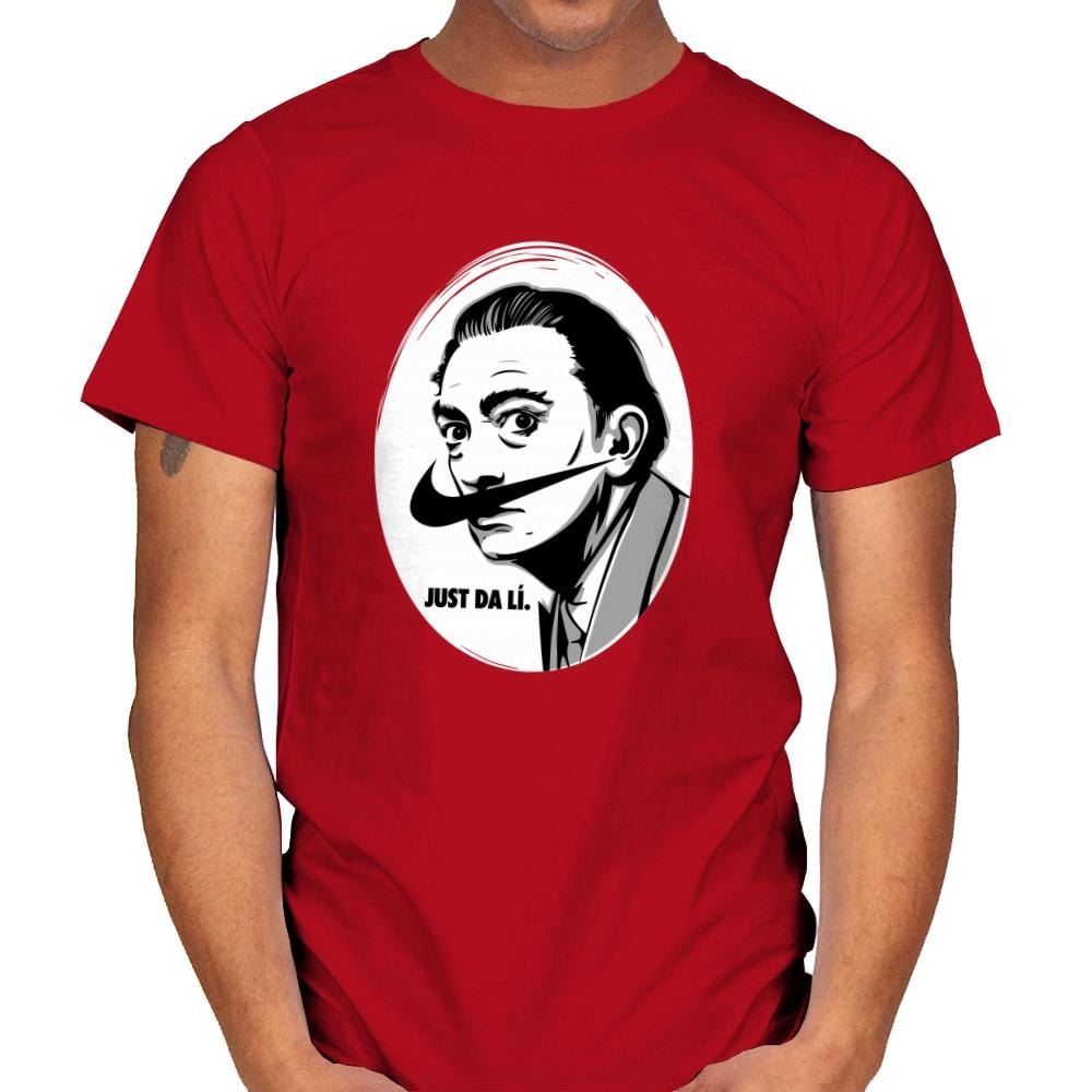 Just Da Li - Mens T-Shirts RIPT Apparel Small / Red