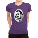 Just Da Li - Womens Premium T-Shirts RIPT Apparel Small / Purple Rush