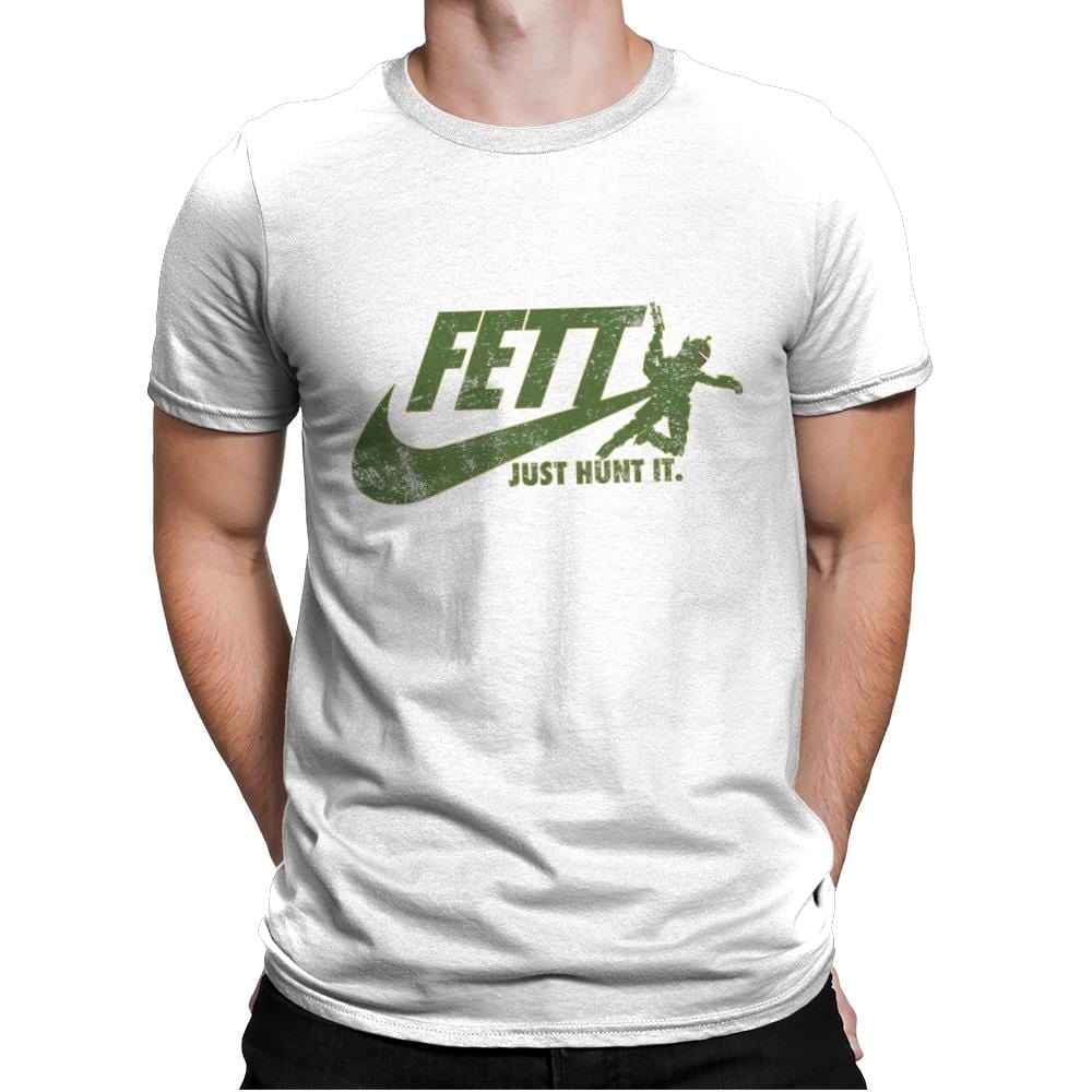 Just Hunt It - Mens Premium T-Shirts RIPT Apparel Small / White