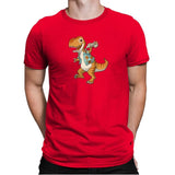 Just Keep Flying - Miniature Mayhem - Mens Premium T-Shirts RIPT Apparel Small / Red