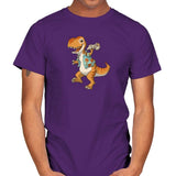 Just Keep Flying - Miniature Mayhem - Mens T-Shirts RIPT Apparel Small / Purple