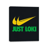 Just Loki - Canvas Wraps Canvas Wraps RIPT Apparel 11x14 / Black