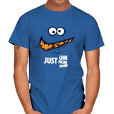 Just Om Nom Nom! - Mens T-Shirts RIPT Apparel Small / Royal